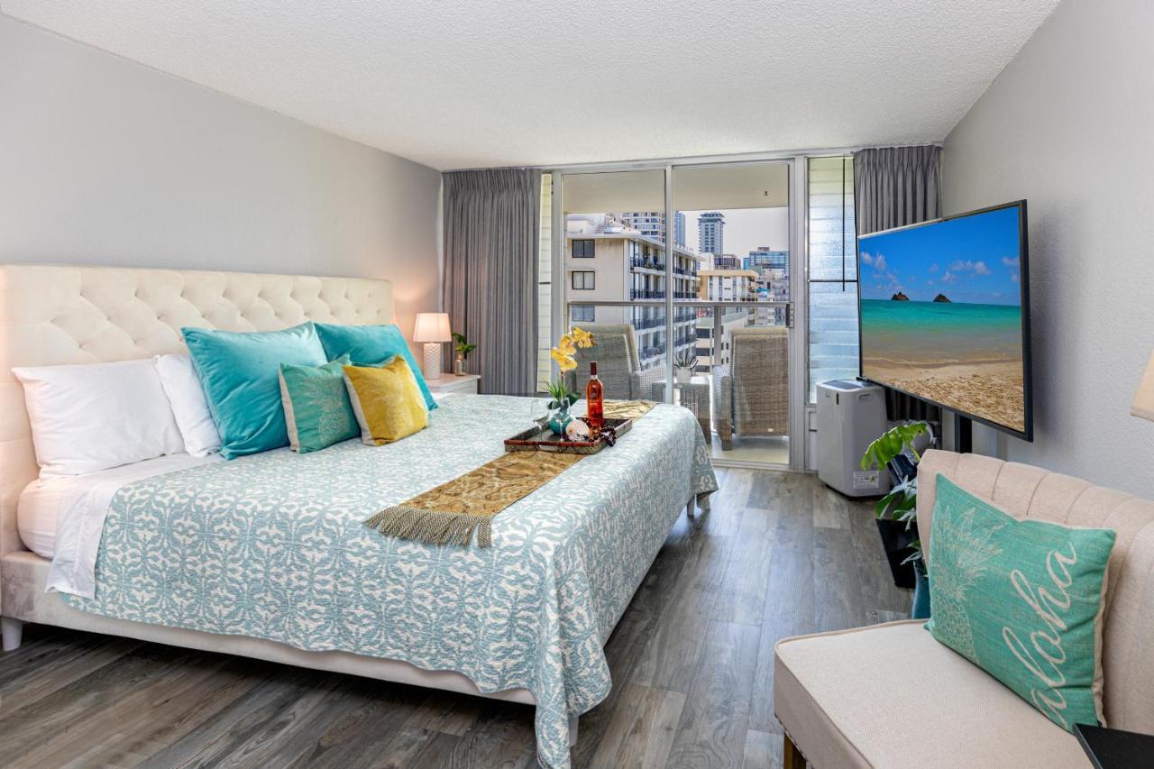 Beautifully Upgraded Studio Close To Waikiki Beach Daire Honolulu Dış mekan fotoğraf